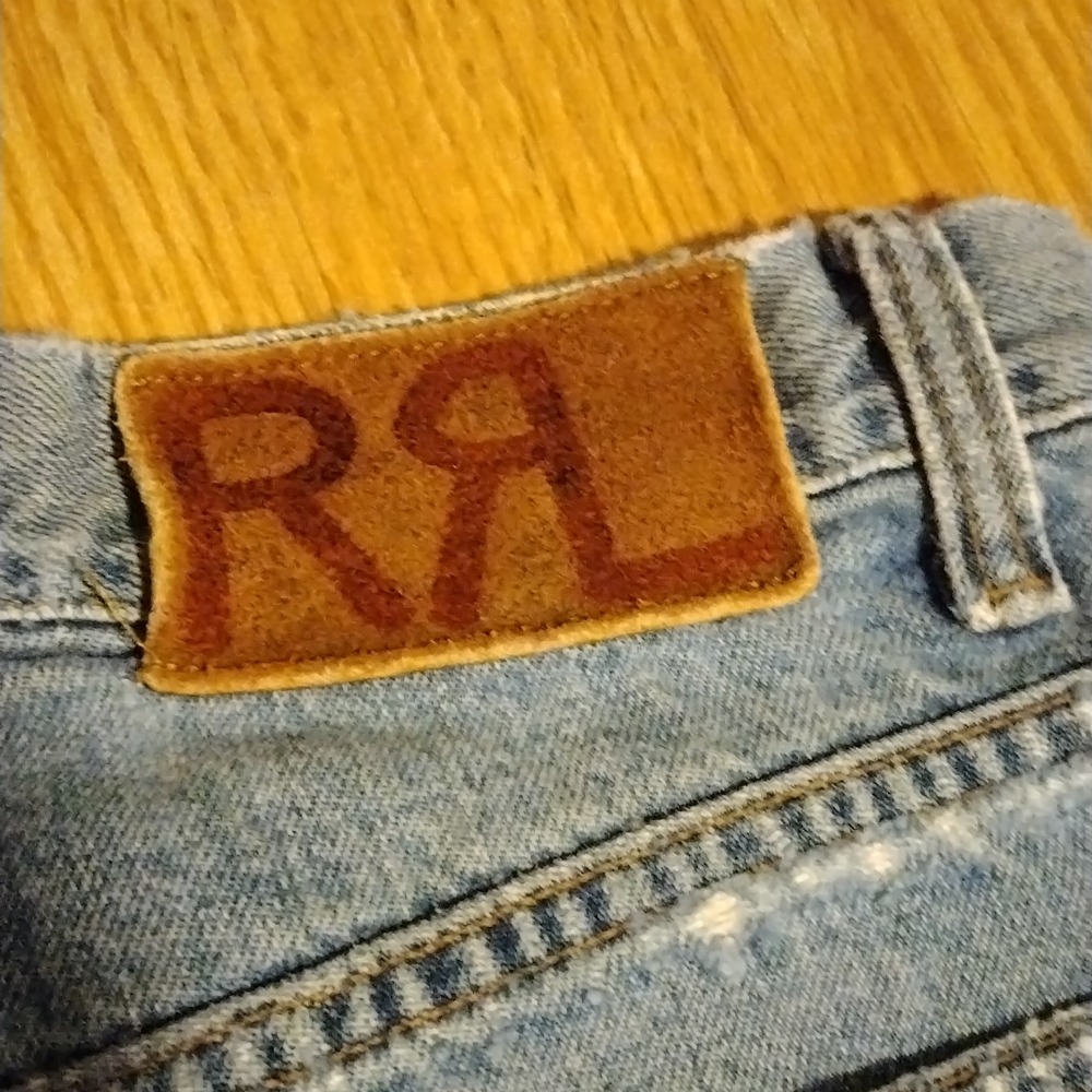 Vintage double rl Ralph Lauren designer jeans